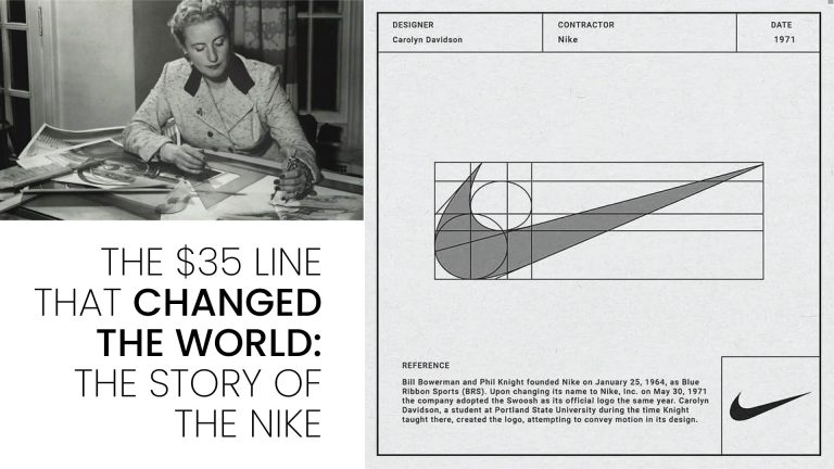 The $35 Line That Changed the World: The Story of the Nike Swoosh by kazirkaz